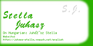 stella juhasz business card